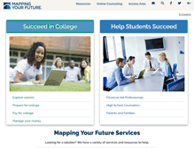 Tablet Screenshot of mappingyourfuture.org